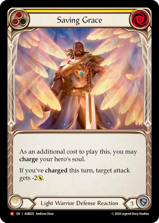 Saving Grace [ASB025] (Armory Deck: Boltyn)  Rainbow Foil | Webway Games
