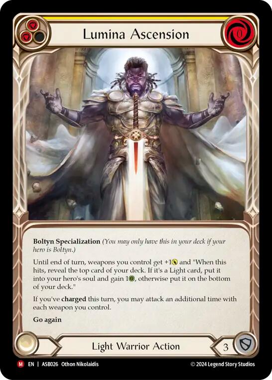 Lumina Ascension [ASB026] (Armory Deck: Boltyn) | Webway Games