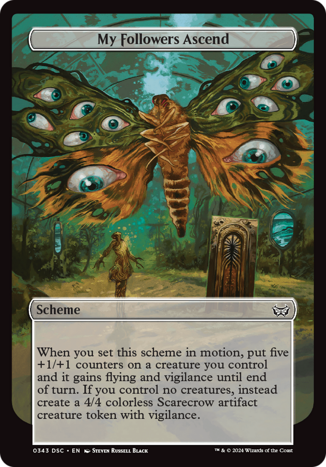 My Followers Ascend (Full Art) [Duskmourn: Archenemy] | Webway Games