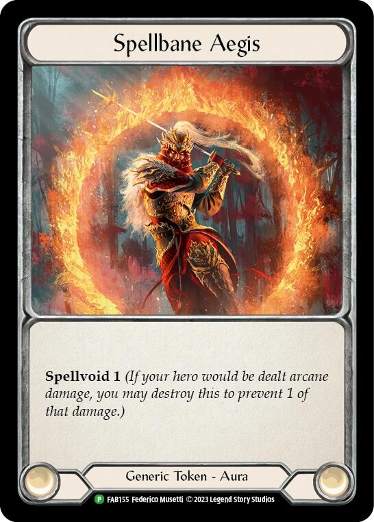 Spellbane Aegis [FAB155] (Promo)  Cold Foil | Webway Games