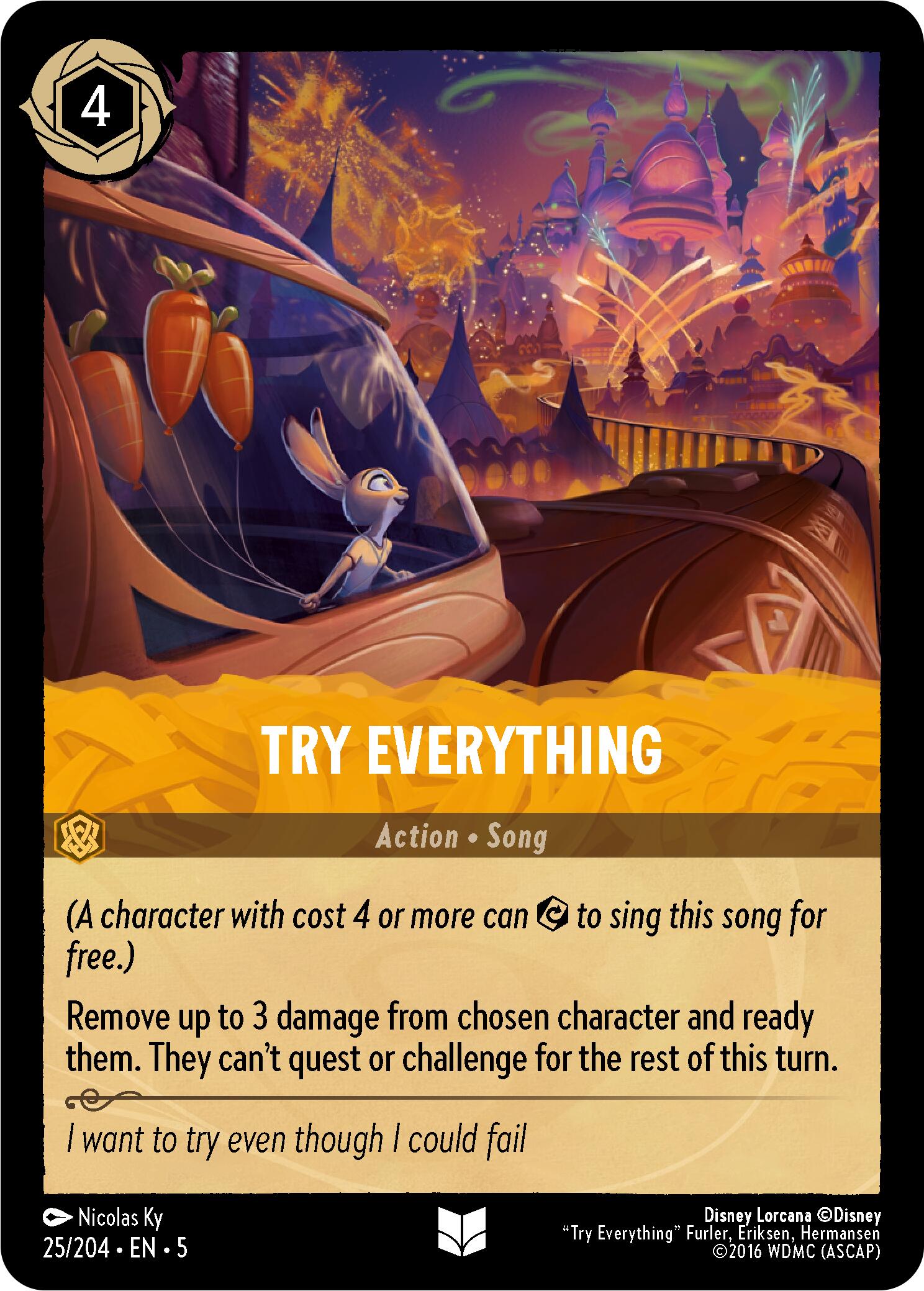 Try Everything (25/204) [Shimmering Skies] | Webway Games