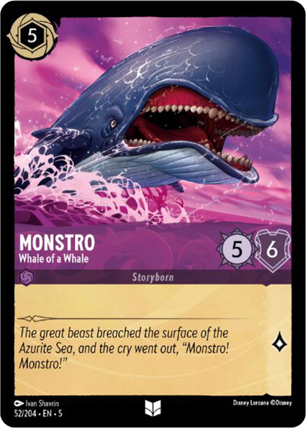 Monstro - Whale of a Whale (52/204) [Shimmering Skies] | Webway Games