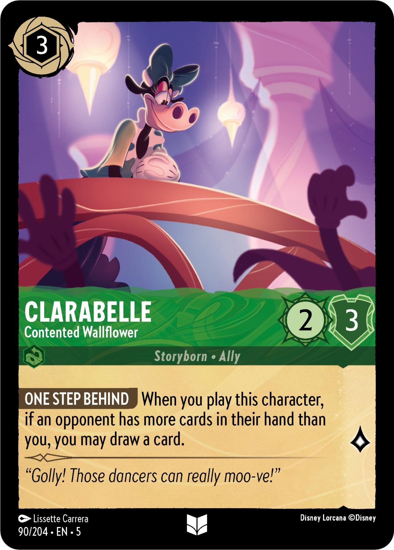 Clarabelle - Contented Wallflower (90/204) [Shimmering Skies] | Webway Games