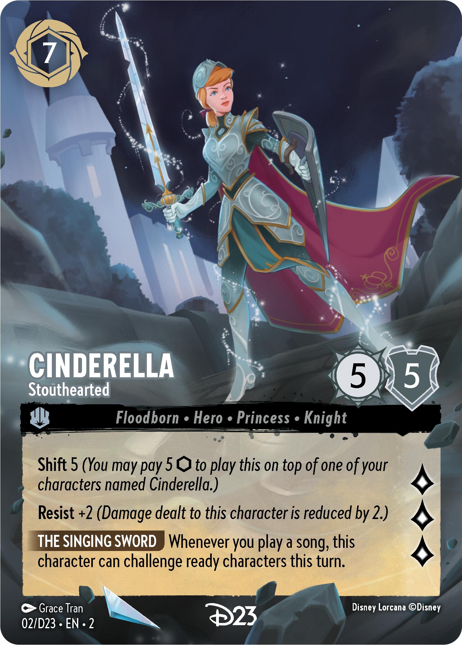 Cinderella - Stouthearted (2) [D23 Promos] | Webway Games