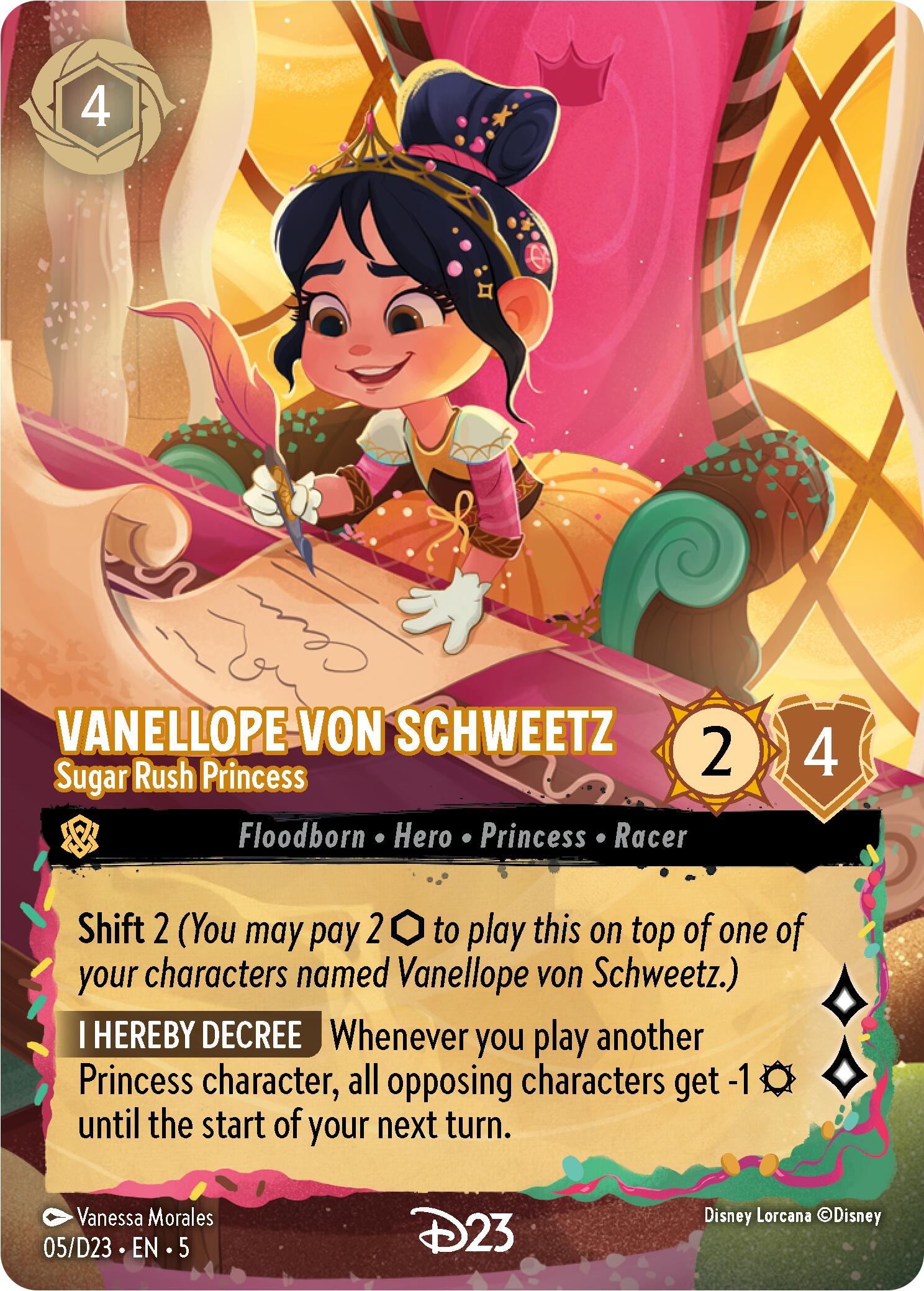 Vanellope von Schweetz - Sugar Rush Princess (5) [D23 Promos] | Webway Games