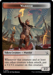 Warrior // Phyrexian Hydra (0012) Double-Sided Token [March of the Machine Tokens] | Webway Games