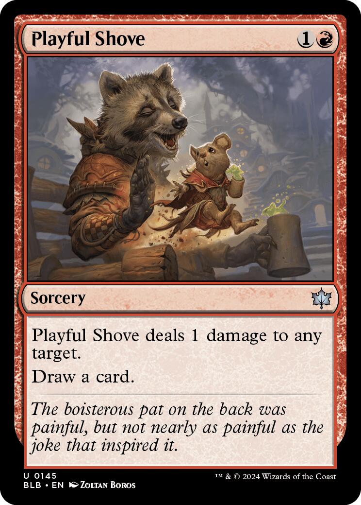 Playful Shove [Bloomburrow] | Webway Games