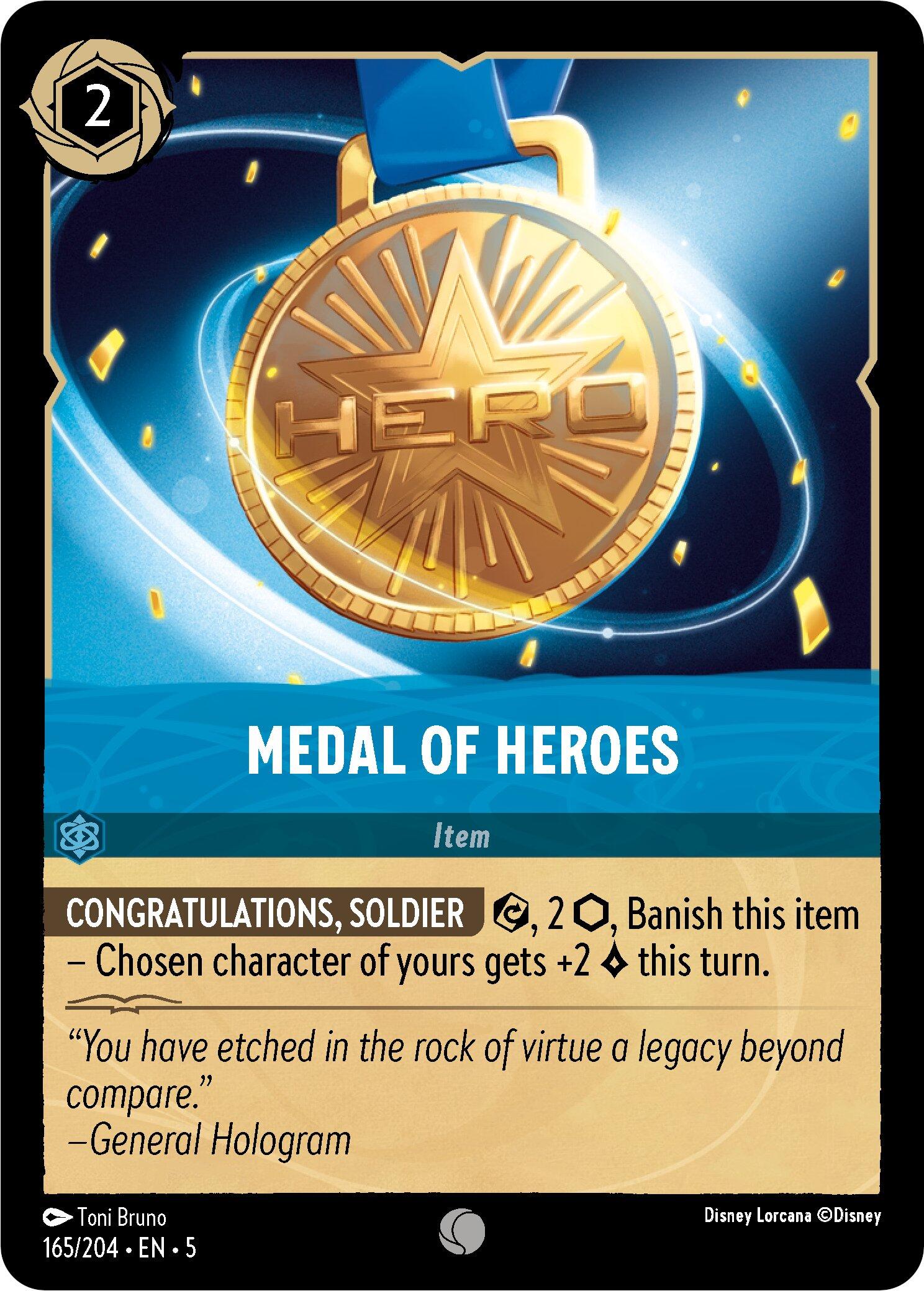 Medal of Heroes (165/204) [Shimmering Skies] | Webway Games