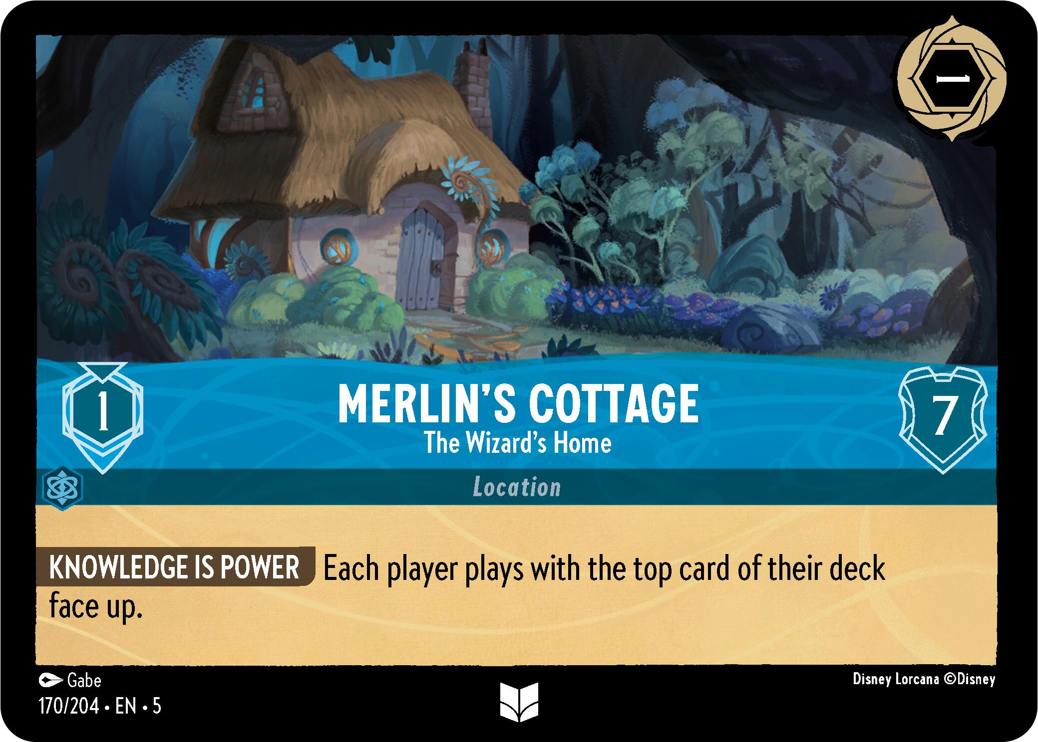 Merlin's Cottage - The Wizard's Home (170/204) [Shimmering Skies] | Webway Games