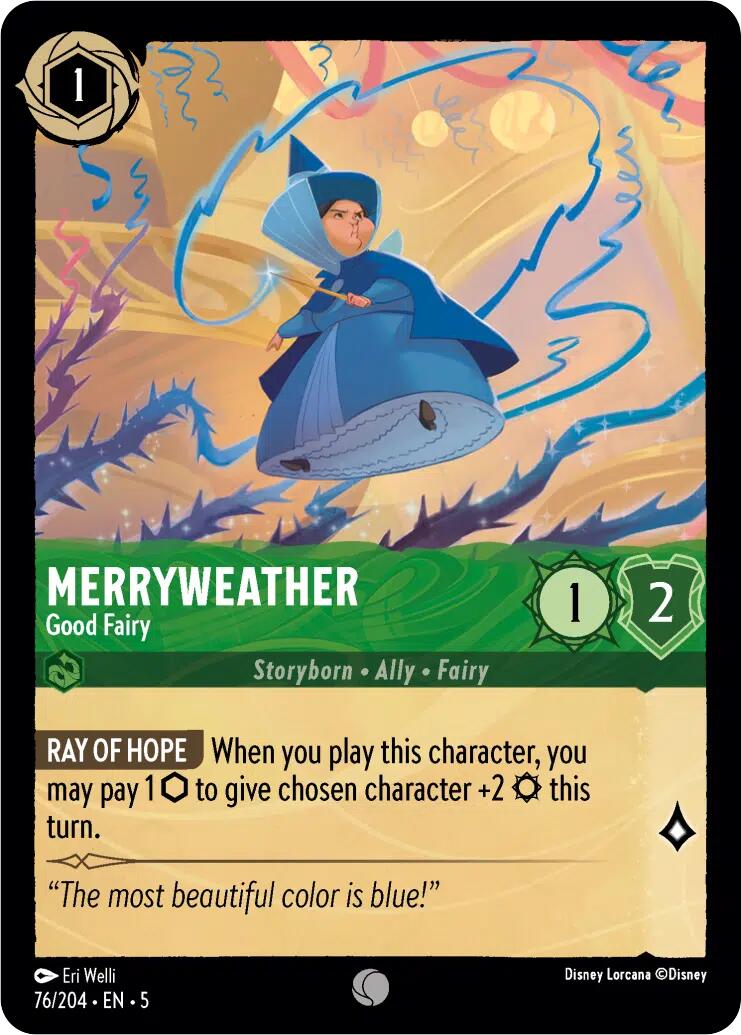 Merryweather - Good Fairy (76/204) [Shimmering Skies] | Webway Games