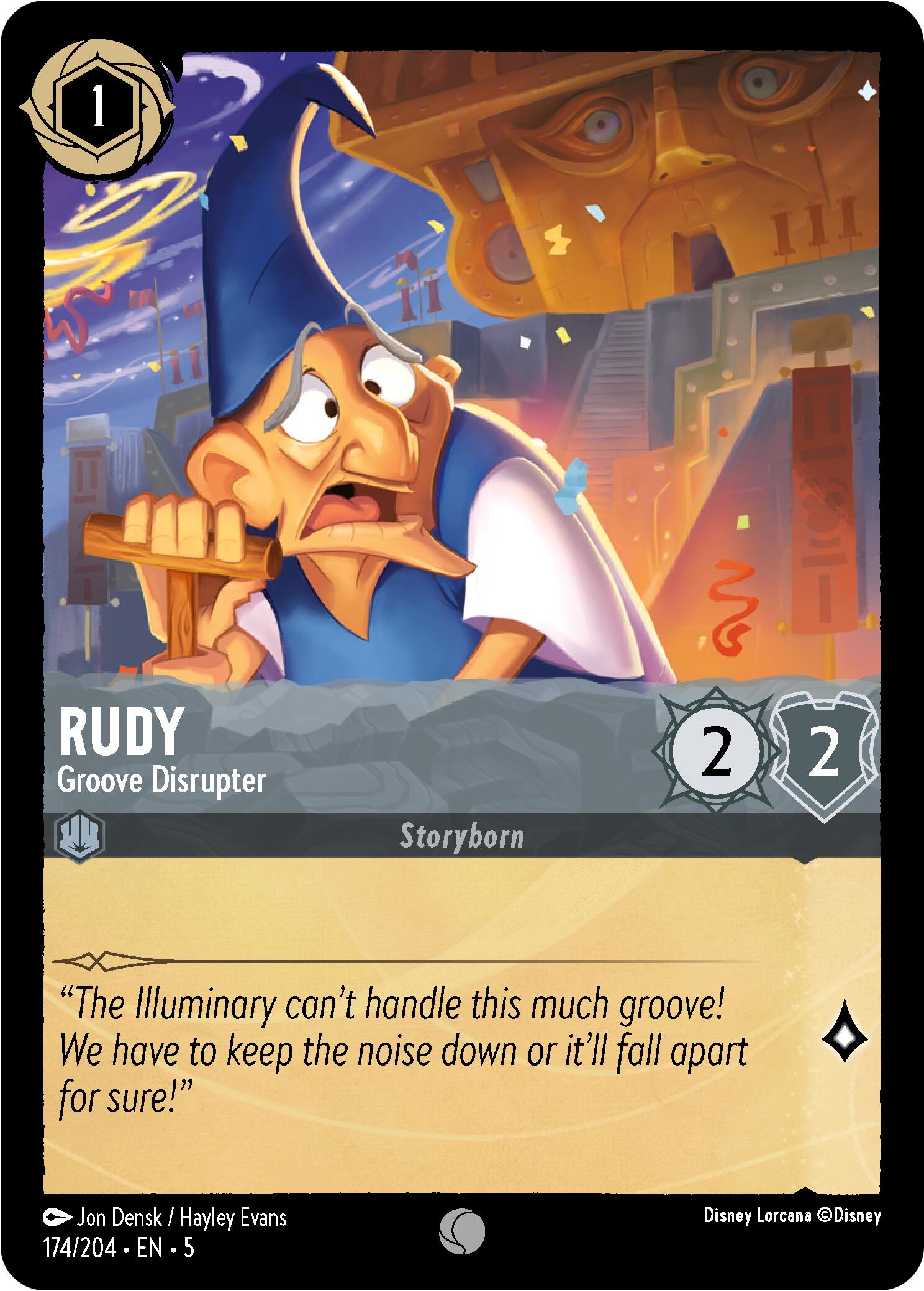 Rudy - Groove Disrupter (174/204) [Shimmering Skies] | Webway Games