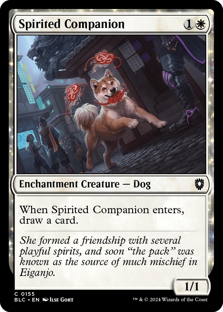 Spirited Companion [Bloomburrow Commander] | Webway Games
