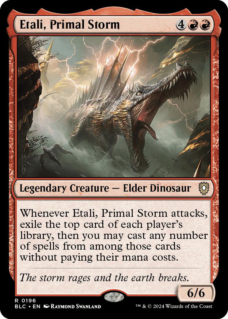 Etali, Primal Storm [Bloomburrow Commander] | Webway Games