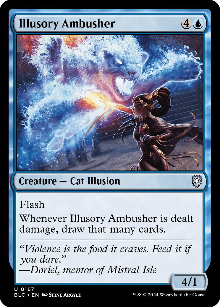 Illusory Ambusher [Bloomburrow Commander] | Webway Games