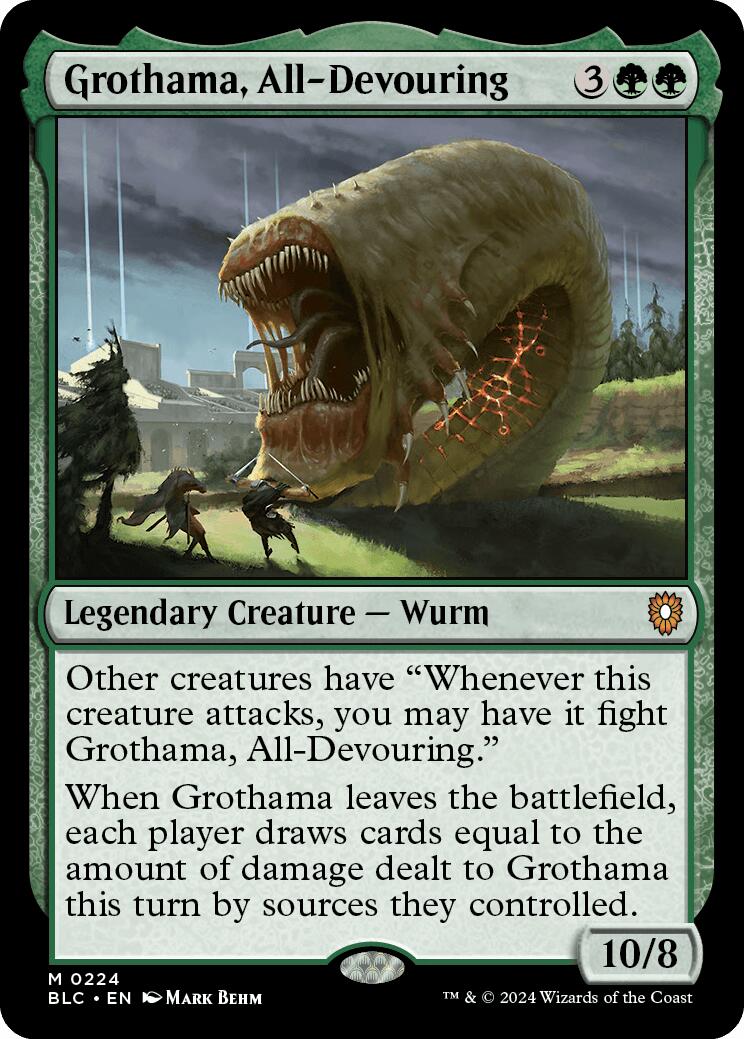 Grothama, All-Devouring [Bloomburrow Commander] | Webway Games