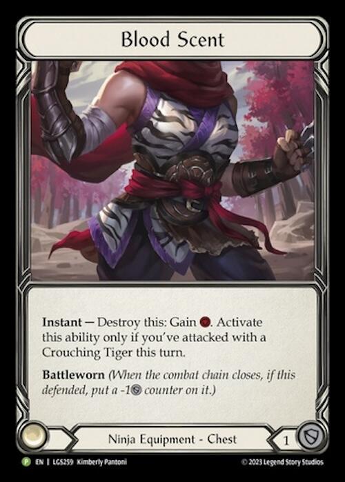 Blood Scent [LGS259] (Promo)  Cold Foil | Webway Games