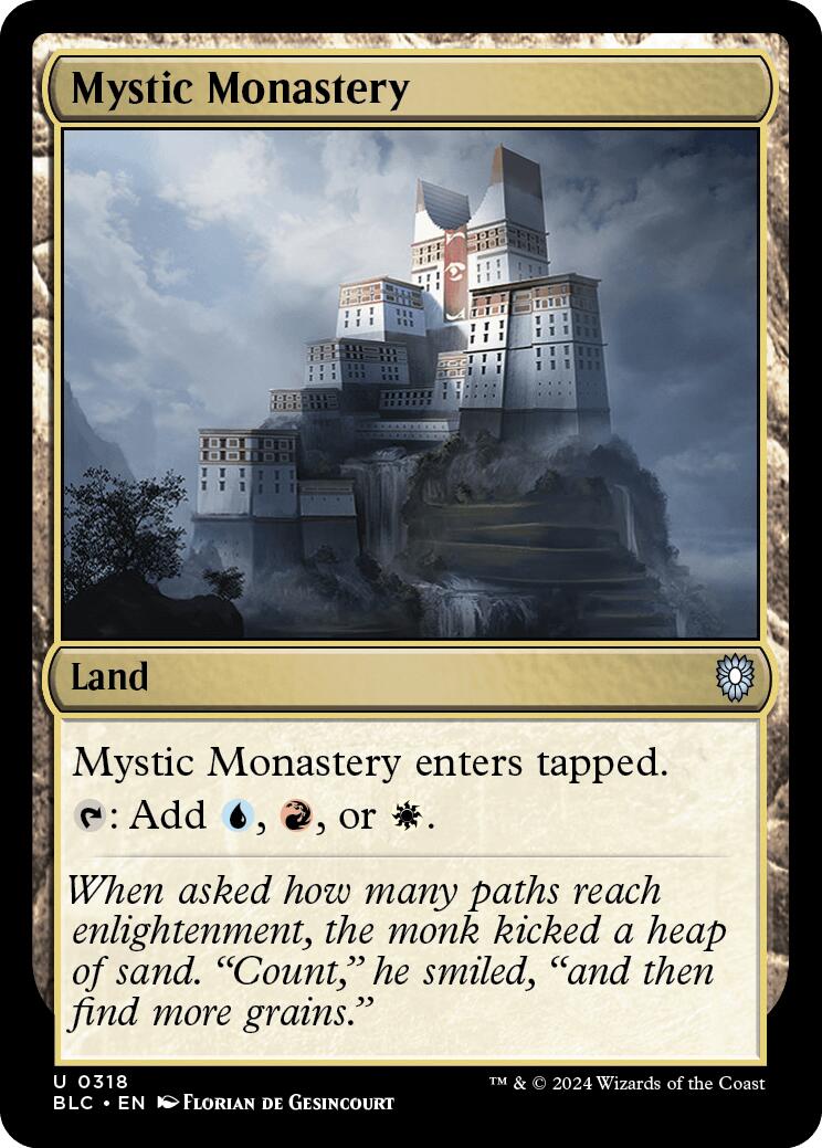Mystic Monastery [Bloomburrow Commander] | Webway Games