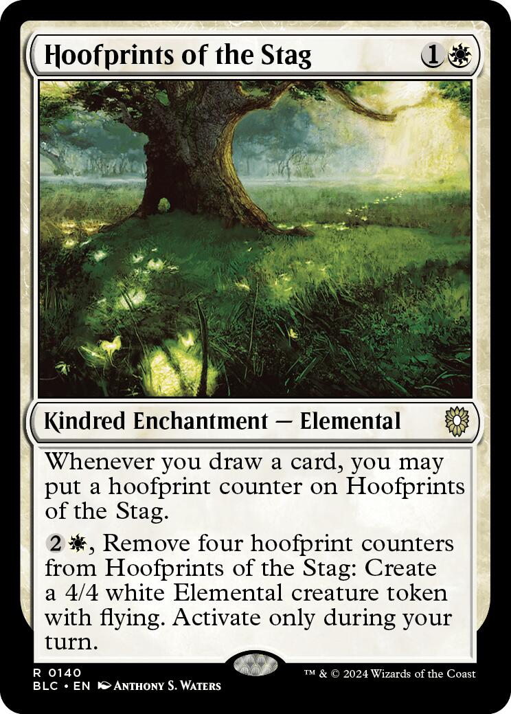 Hoofprints of the Stag [Bloomburrow Commander] | Webway Games