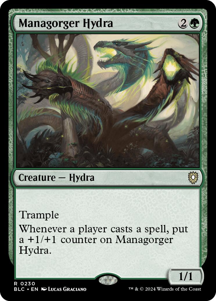 Managorger Hydra [Bloomburrow Commander] | Webway Games