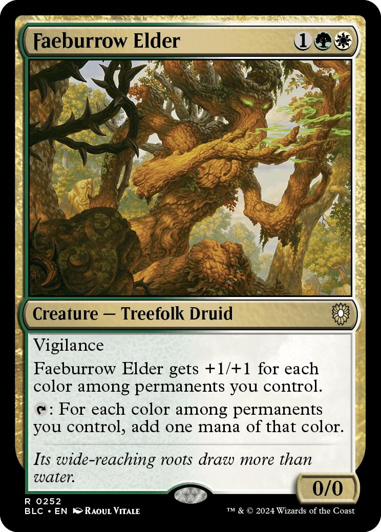 Faeburrow Elder [Bloomburrow Commander] | Webway Games