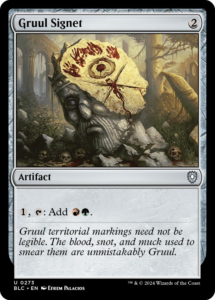 Gruul Signet [Bloomburrow Commander] | Webway Games
