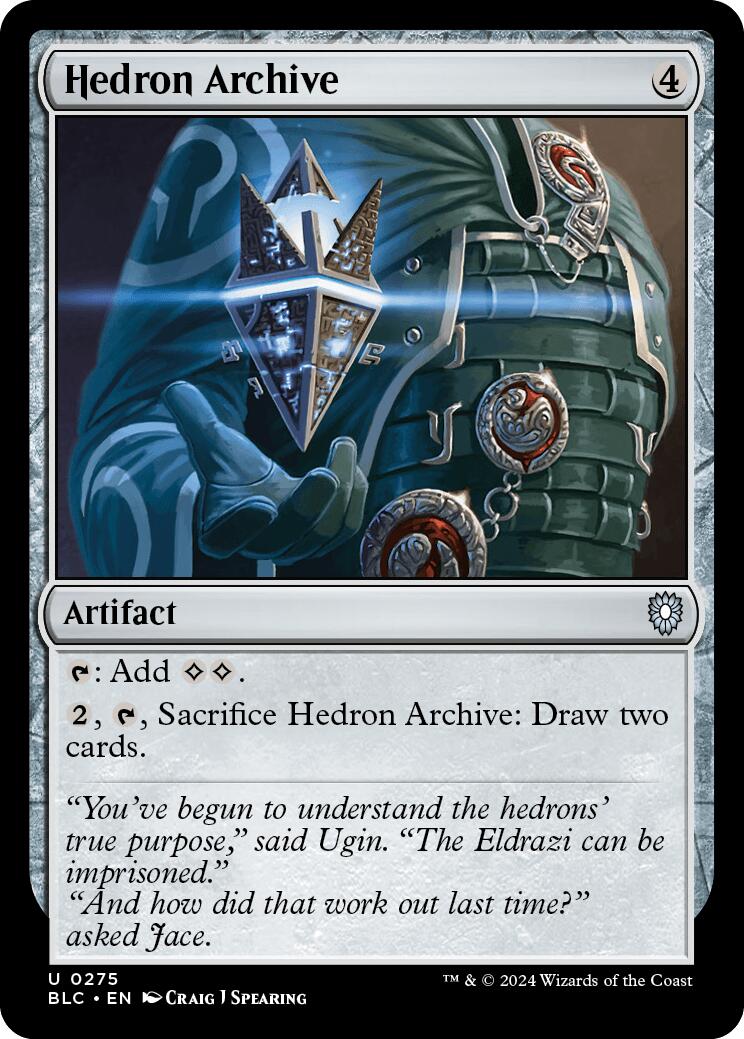 Hedron Archive [Bloomburrow Commander] | Webway Games