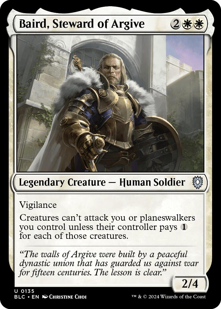 Baird, Steward of Argive [Bloomburrow Commander] | Webway Games