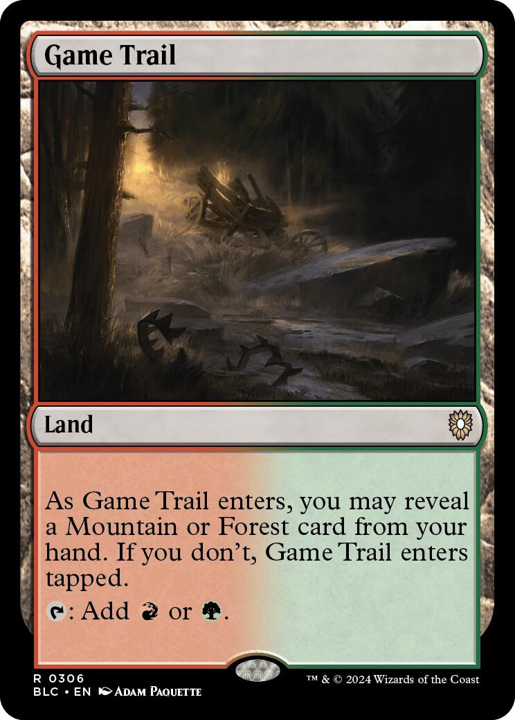 Game Trail [Bloomburrow Commander] | Webway Games
