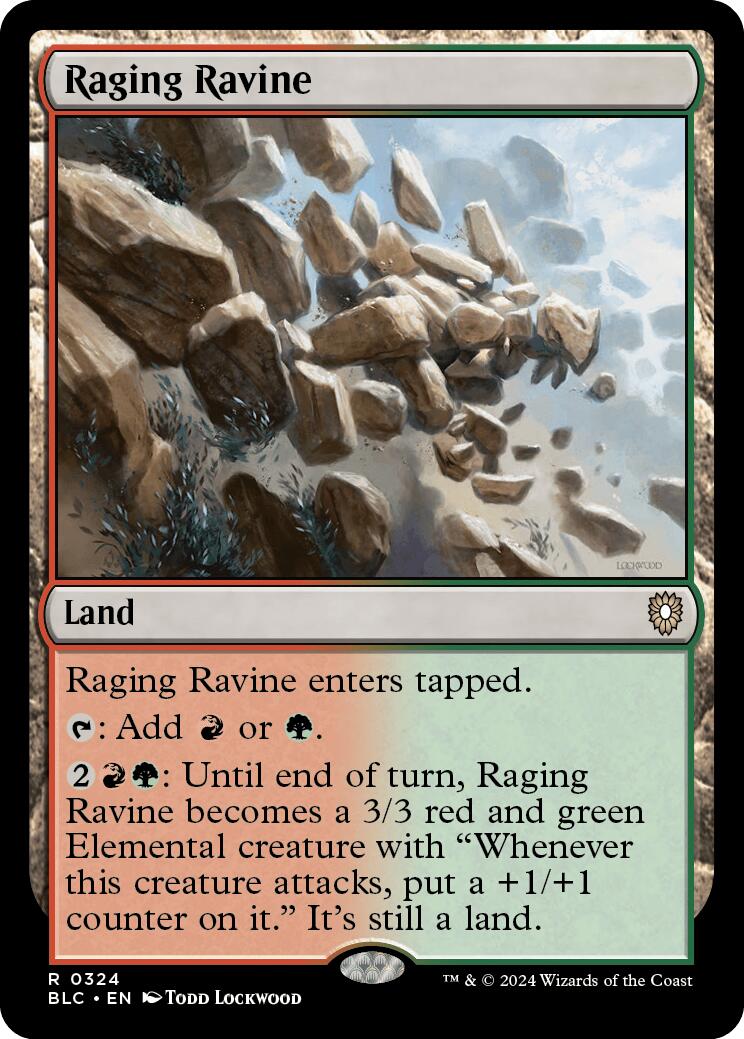 Raging Ravine [Bloomburrow Commander] | Webway Games