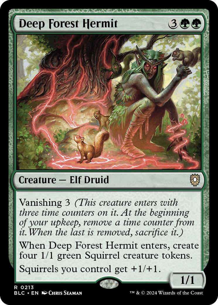 Deep Forest Hermit [Bloomburrow Commander] | Webway Games