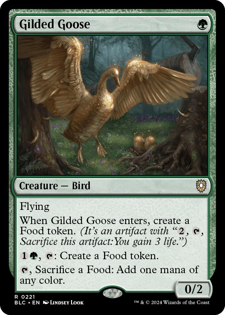 Gilded Goose [Bloomburrow Commander] | Webway Games