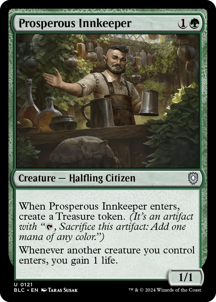 Prosperous Innkeeper [Bloomburrow Commander] | Webway Games