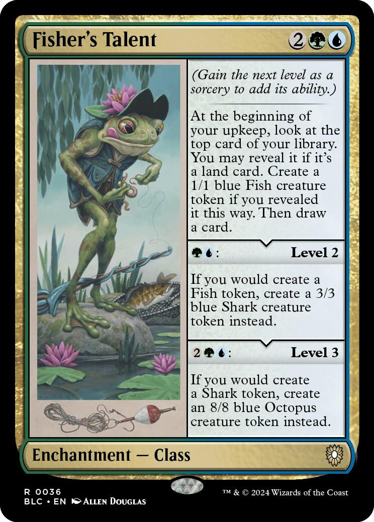 Fisher's Talent [Bloomburrow Commander] | Webway Games