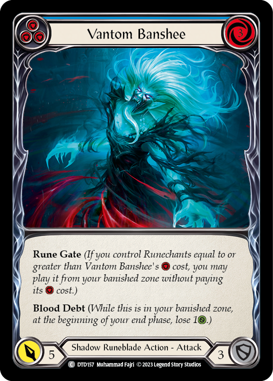 Vantom Banshee (Blue) [DTD157] (Dusk Till Dawn) | Webway Games