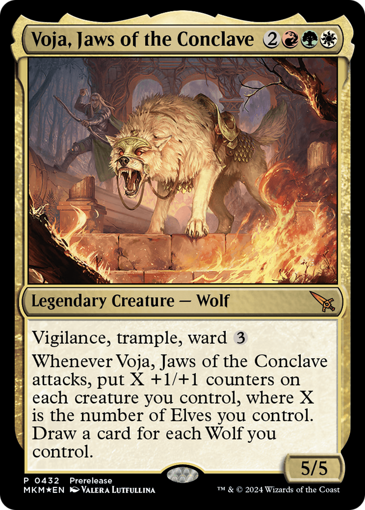 Voja, Jaws of the Conclave [Murders at Karlov Manor Prerelease Promos] | Webway Games