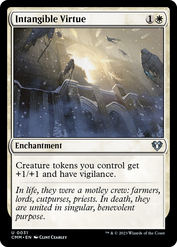 Intangible Virtue [Commander Masters] | Webway Games