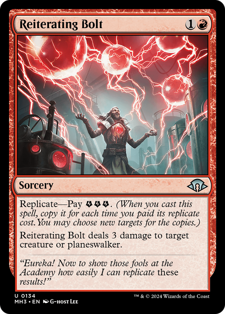 Reiterating Bolt [Modern Horizons 3] | Webway Games
