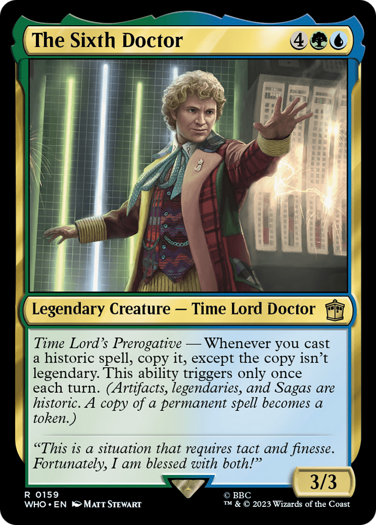 The Sixth Doctor [Doctor Who] | Webway Games