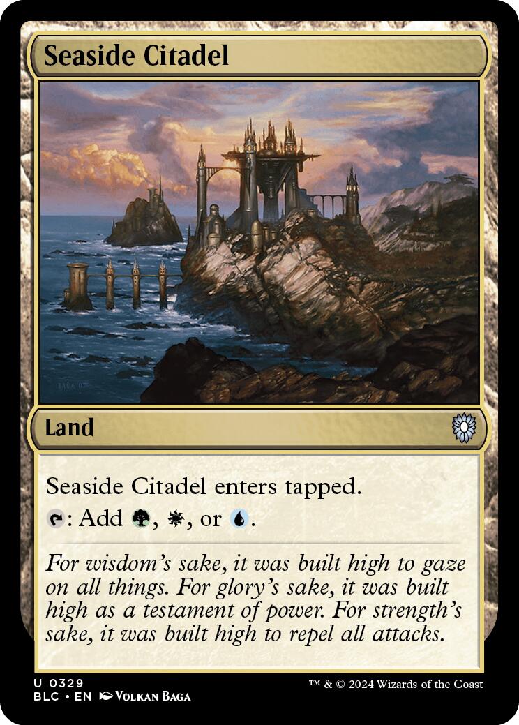 Seaside Citadel [Bloomburrow Commander] | Webway Games
