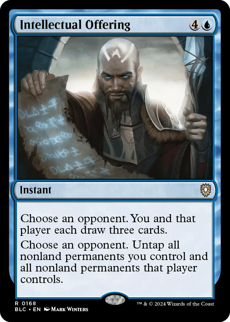 Intellectual Offering [Bloomburrow Commander] | Webway Games