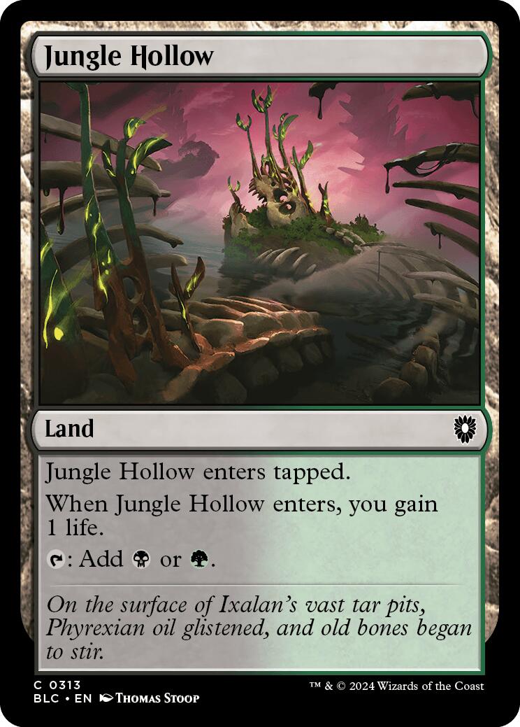 Jungle Hollow [Bloomburrow Commander] | Webway Games