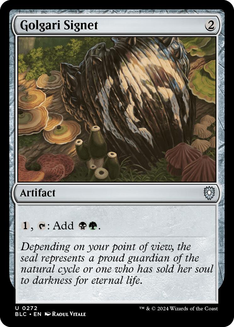 Golgari Signet [Bloomburrow Commander] | Webway Games