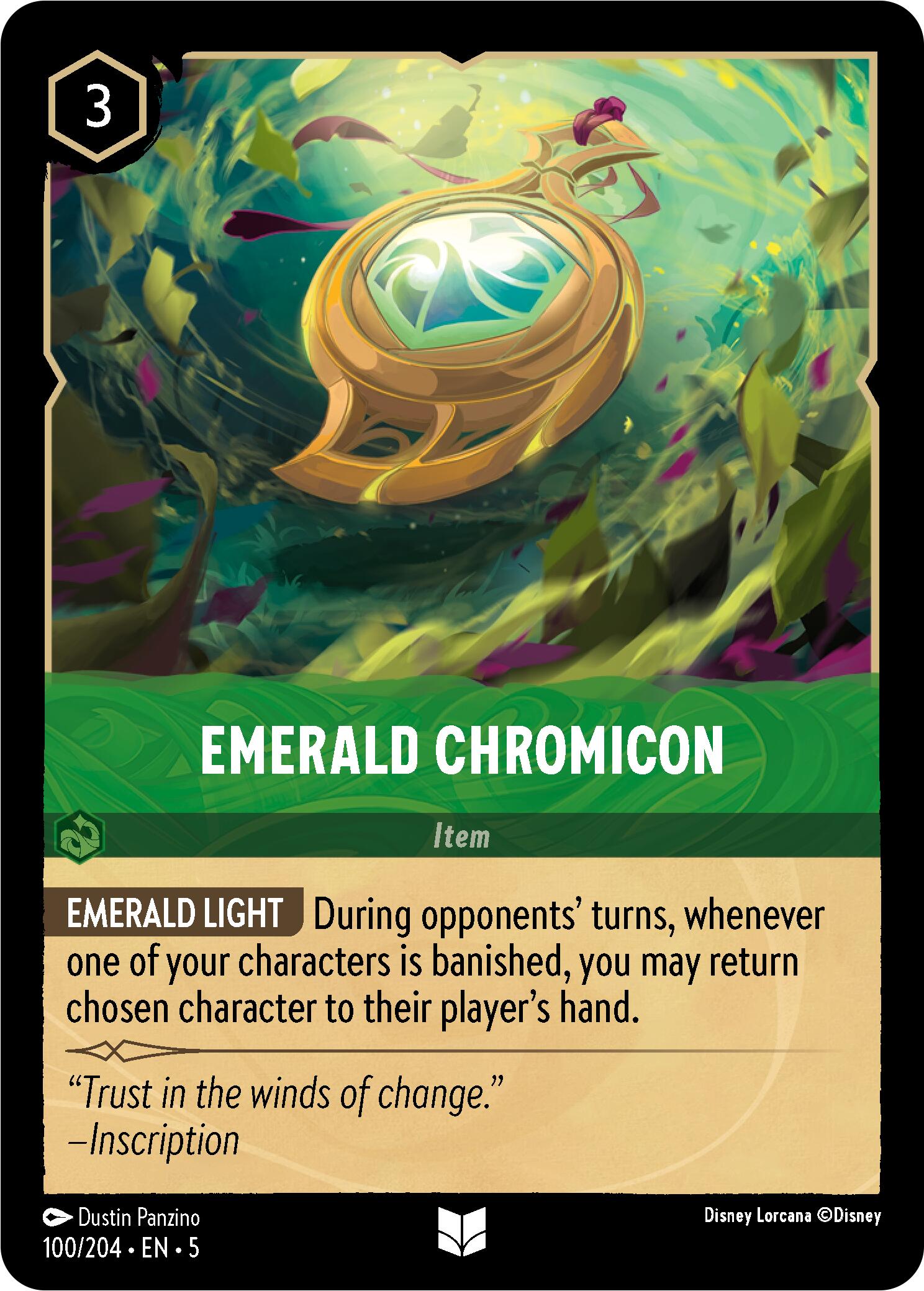 Emerald Chromicon (100/204) [Shimmering Skies] | Webway Games