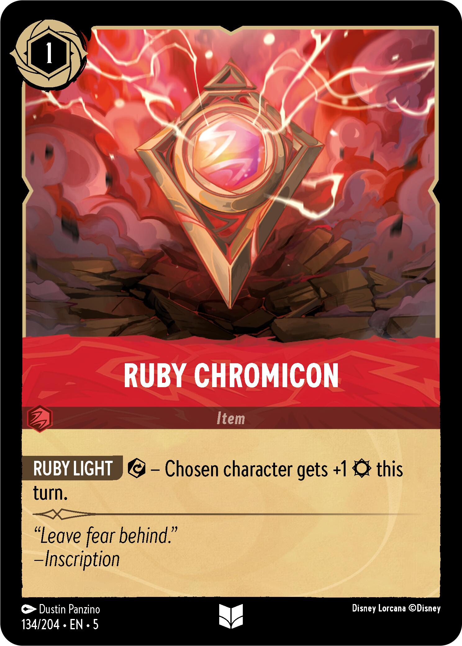 Ruby Chromicon (134/204) [Shimmering Skies] | Webway Games