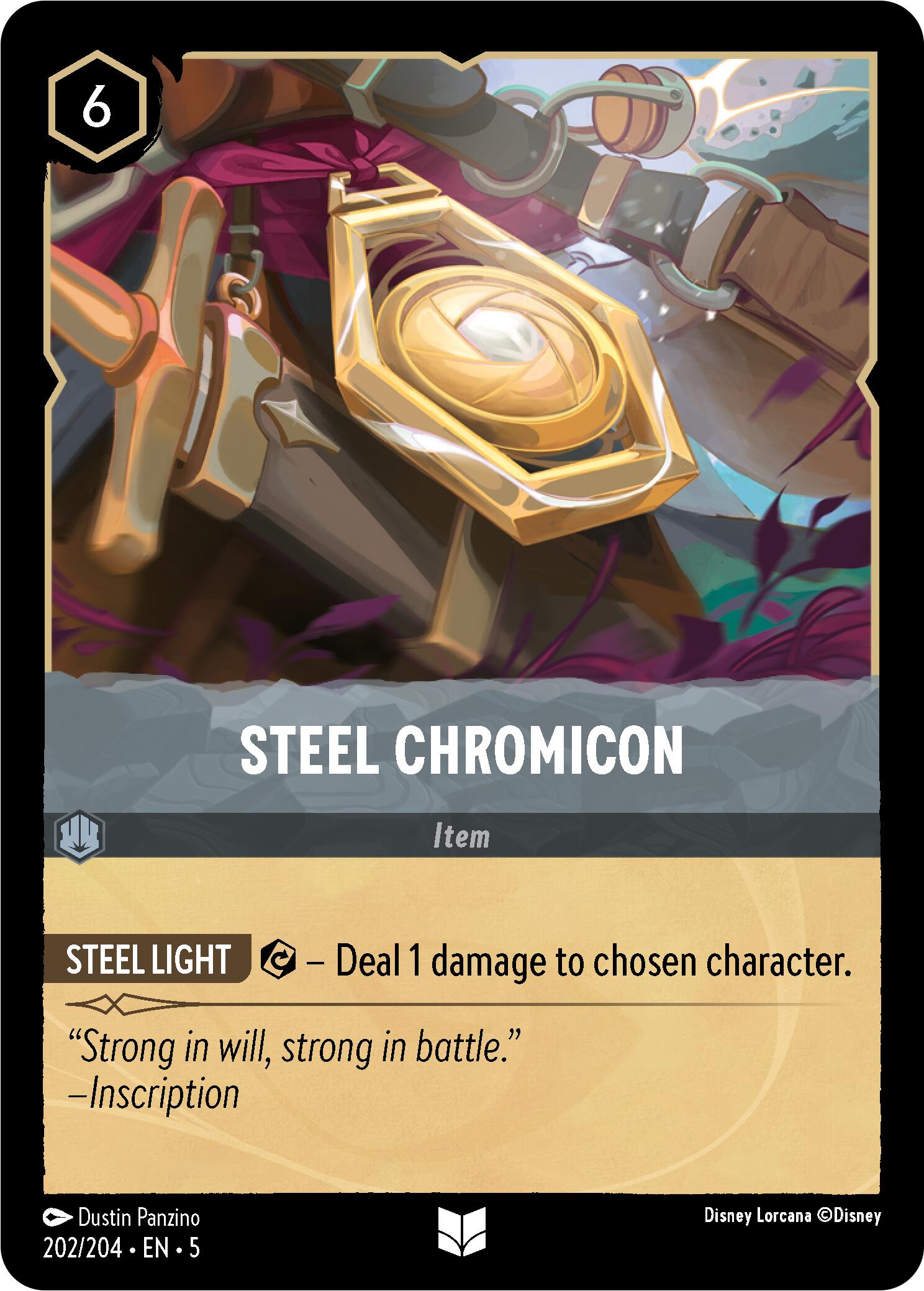 Steel Chromicon (202/204) [Shimmering Skies] | Webway Games