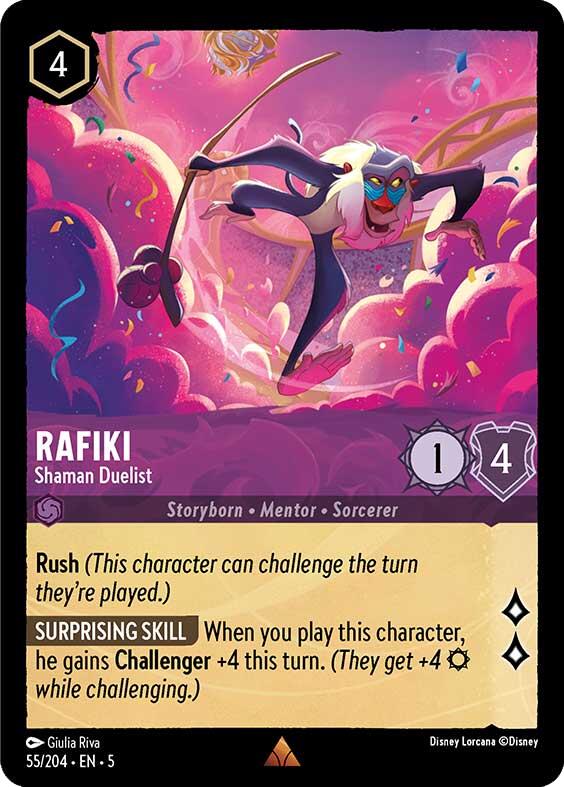 Rafiki - Shaman Duelist (55/204) [Shimmering Skies] | Webway Games