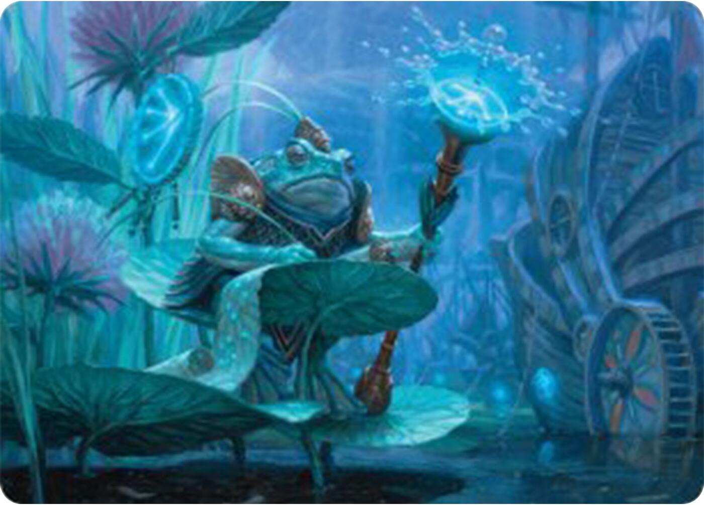 Dour Port-Mage Art Card [Bloomburrow Art Series] | Webway Games