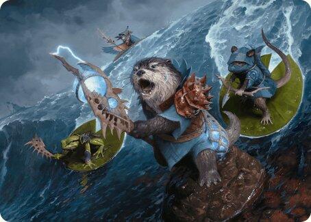 Valley Floodcaller Art Card [Bloomburrow Art Series] | Webway Games