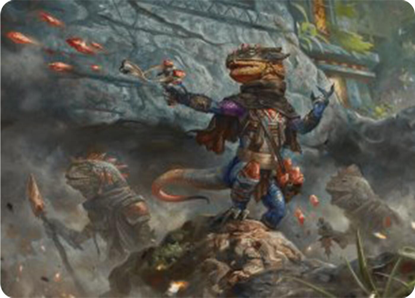 Agate Instigator Art Card [Bloomburrow Art Series] | Webway Games