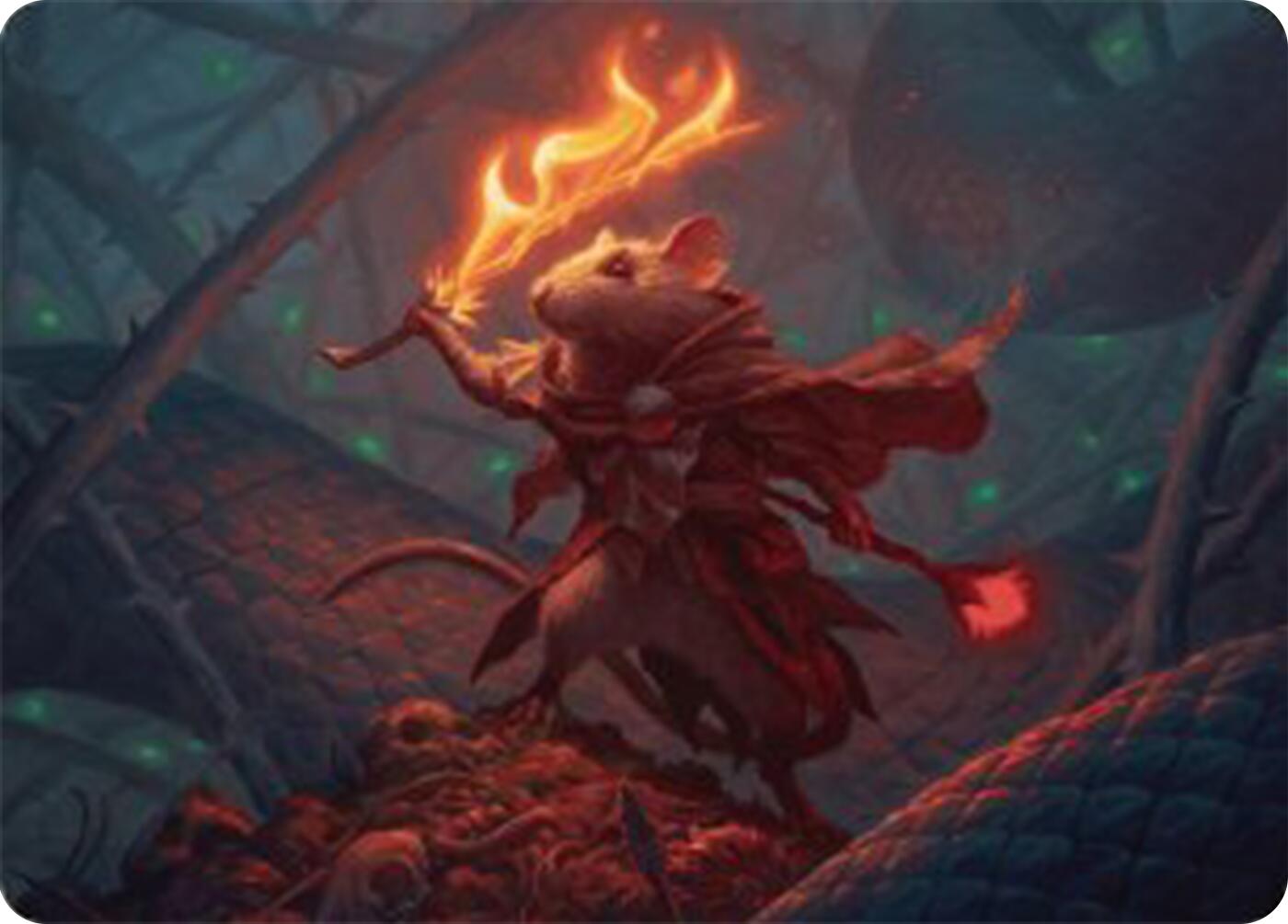 Emberheart Challenger Art Card [Bloomburrow Art Series] | Webway Games